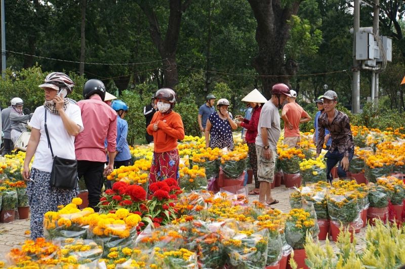 Chợ quê ngày Tết